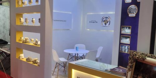 حضور شرکت آذرین پودر الماس همدان در نمایشگاه بین‌المللی اربیل عراق